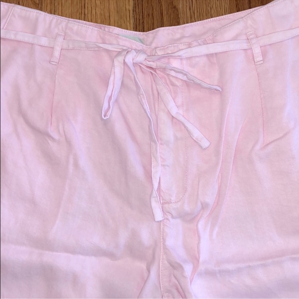 J. Crew Trouser Shorts with Tie Waist Belt - Picture 4 of 6